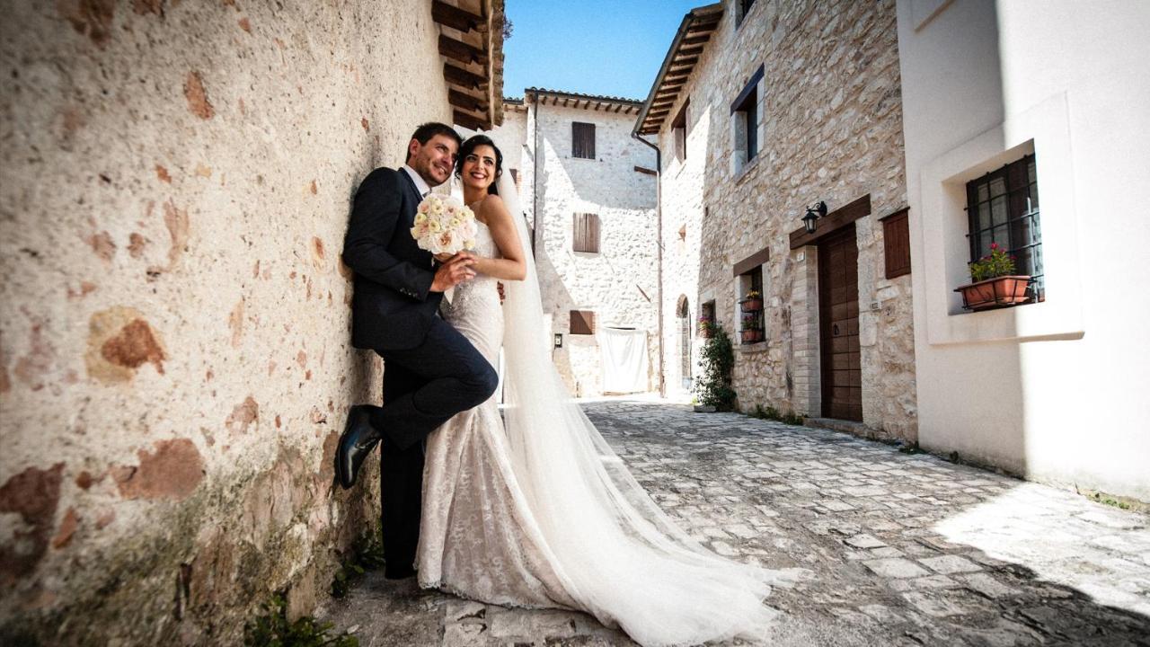 Castello Di Pupaggi Villa Sellano Exterior photo